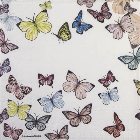 paper napkin butterfly|butterfly birthday paper goods.